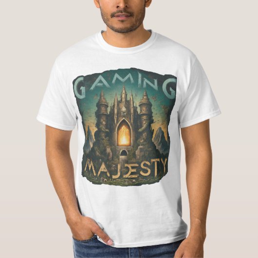 Gaming Majestät T-Shirt (Vorderseite)