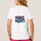 Gaming Majestät T-Shirt (Rückseite)