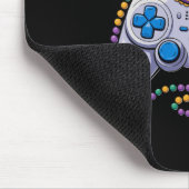Gaming Mardi Gras Video Game Controller Jester for Mousepad (Ecke)