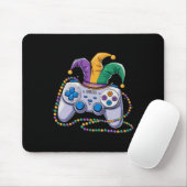 Gaming Mardi Gras Video Game Controller Jester for Mousepad (Mit Mouse)