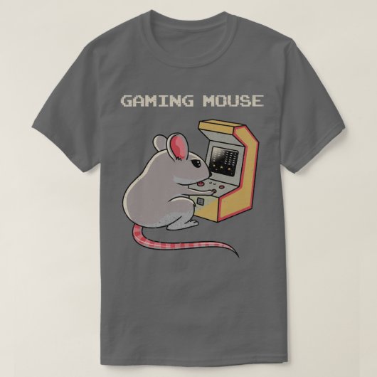 Gaming-Maus T-Shirt (Design vorne)
