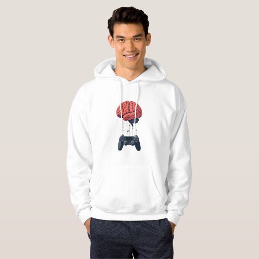 Gaming Mind Controller Concept Hoodie (Vorne ganz)