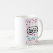 Gaming Mode Activated – Retro Pixel Controller Des Kaffeetasse (VorderseiteRechts)