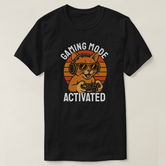 Gaming Mode Activated T-Shirt (Design vorne)