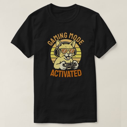 Gaming Mode Activated T-Shirt (Design vorne)