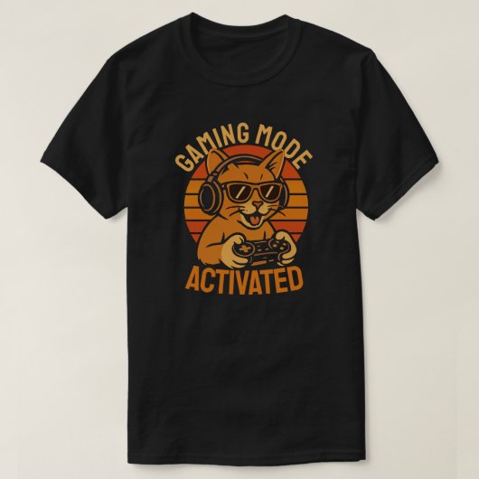 Gaming Mode Activated T-Shirt (Design vorne)
