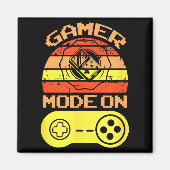 Gaming Mode On Funny Game Quotes Gift For Players Magnet (Vorne)