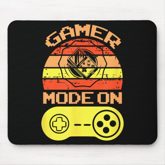 Gaming Mode On Funny Game Quotes Gift For Players  Mousepad (Vorne)