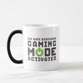 Gaming-Modus Aktivierte Gamer und Geek Funny Mug Verwandlungstasse
