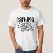 Gaming-Modus T-Shirt (Vorderseite)