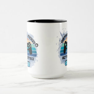 "Gaming Mood Activated - Gamer Coffee Tasse" Tasse
