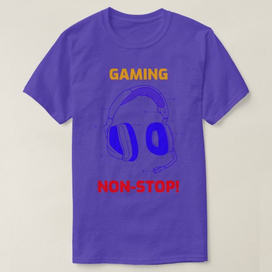 Gaming NonStopp T-Shirt (Design vorne)
