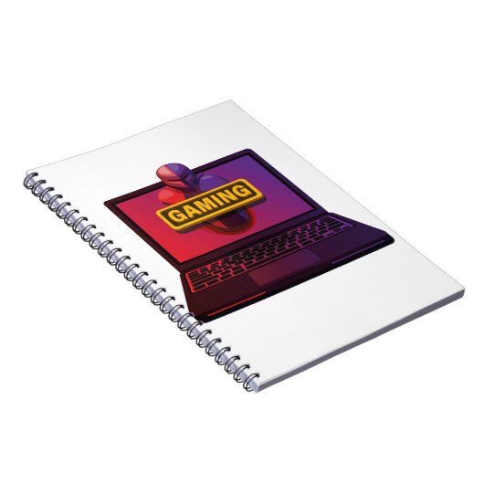 Gaming-Notebook Notizblock (Rechte Seite)
