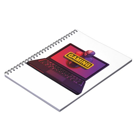 Gaming-Notebook Notizblock (Linke Seite)