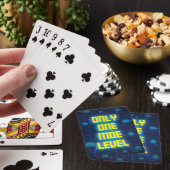 Gaming nur auf einer Ebene Spielkarten (In Situ)