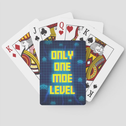 Gaming nur auf einer Ebene Spielkarten (Rückseite)