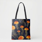 Gaming Ocean Qualle Art Tasche (Vorderseite)