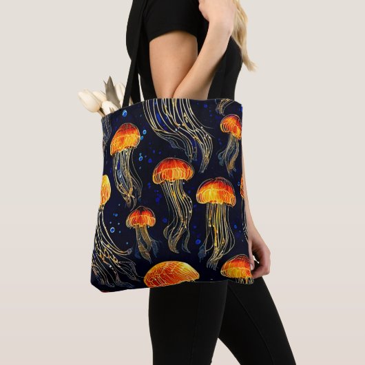 Gaming Ocean Qualle Art Tasche (Von Nahem)