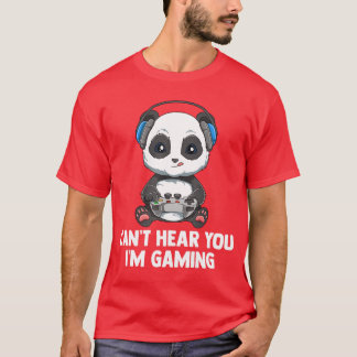 Gaming-Panda-Junge T-Shirt