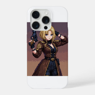Gaming-Pixel-Art-Decke – Cozy Gamer-Stimmung iPhone 15 Pro Hülle