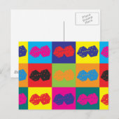 Gaming Pop Art Postkarte (Vorne/Hinten)