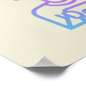 Gaming Poster – Pixel Art Gamer Room Wall Print (Ecke)