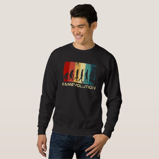 Gaming Power dominate the virtual battlefield Sweatshirt (Vorne ganz)