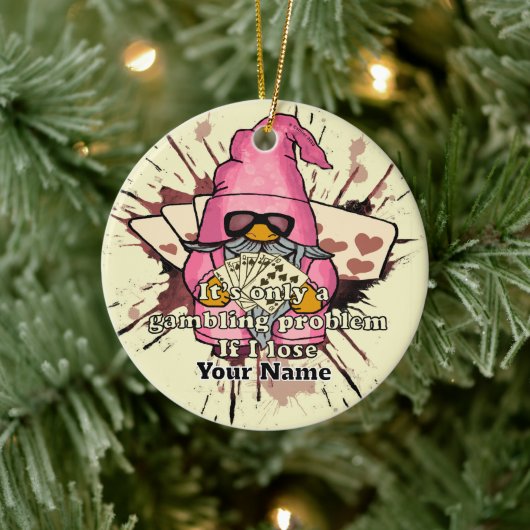 Gaming-Problem Keramik Ornament (Baum)