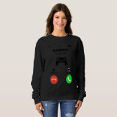 Gaming ruft an sweatshirt (Vorne ganz)