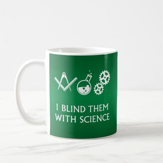 Gaming Science-Tasse Kaffeetasse (Links)