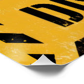 "Gaming Session In Progress | Do Not Disturb" Poster (Ecke)