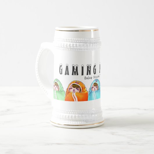Gaming Slime   Bierglas (Vorderseite Links)