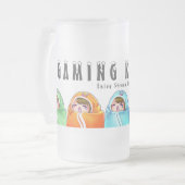 Gaming Slime Mattglas Bierglas (Vorderseite Links)