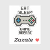 Gaming-Sticker-Pack – Pixel-Art-Videospiel Aufkleber (Blatt)