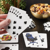 Gaming-Stuhl Spielkarten (In Situ)