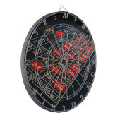 Gaming Table Roulette Las Vegas Dartscheibe (Vorderseite Links)