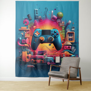 Gaming-Tapestry Wandteppich