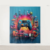 Gaming-Tapestry Wandteppich (Vorderseite)