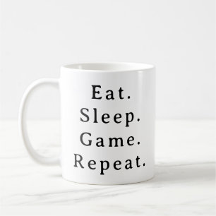 Gaming-Tasse - Wiederholung des Sleep Game-Spiels Kaffeetasse