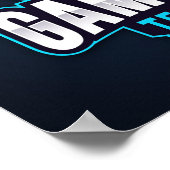 Gaming Team Skull Poster (Ecke)
