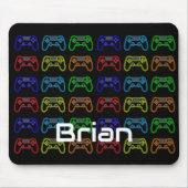 Gaming Theme Personalisiert Mouse Pad Mousepad (Vorne)
