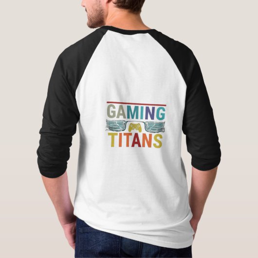 Gaming Titan T-Shirt (Rückseite)