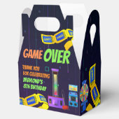 Gaming und Arcade Birthday Favor Box Geschenkschachtel (Geöffnet)