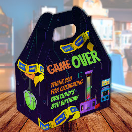 Gaming und Arcade Birthday Favor Box Geschenkschachtel