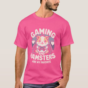 Gaming und Hamster sind mein Lieblingskind T-Shirt