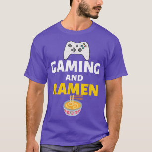 Gaming und Ramen Gamers Funny Meme T-Shirt