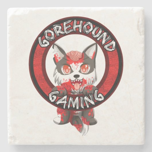 Gaming-Untersetzer Steinuntersetzer (Vorderseite)