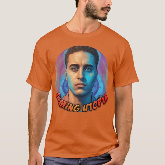 Gaming Utopia-Geschenkmädchen T-Shirt (Vorderseite)