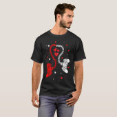 Gaming Valentine Video Games  Gamers Valentine's D T-Shirt (Vorne ganz)