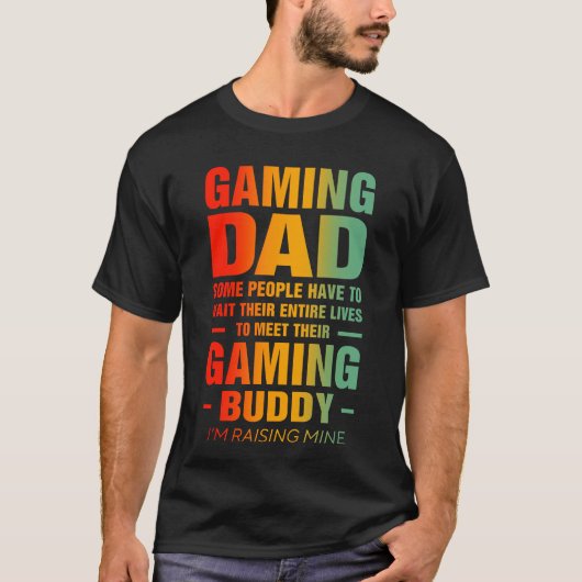 Gaming-Vater T-Shirt (Vorderseite)